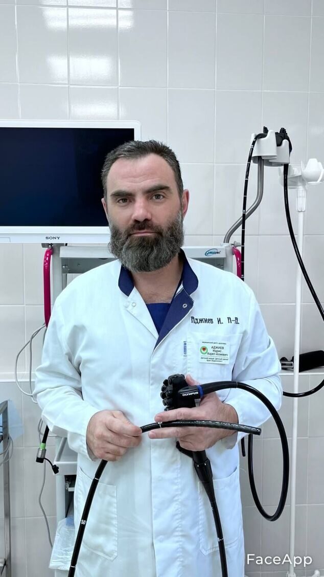 Аджиев Идрис Азреталиевич (Детский хирург,уролог
Эндоскопист)